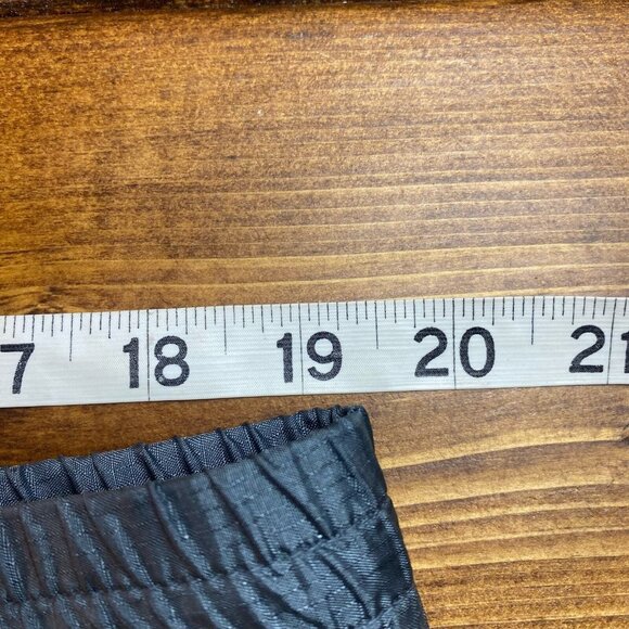 Profile Vintage Nylon elastic waist gray windbreaker track Pants size XL - Picture 5 of 8